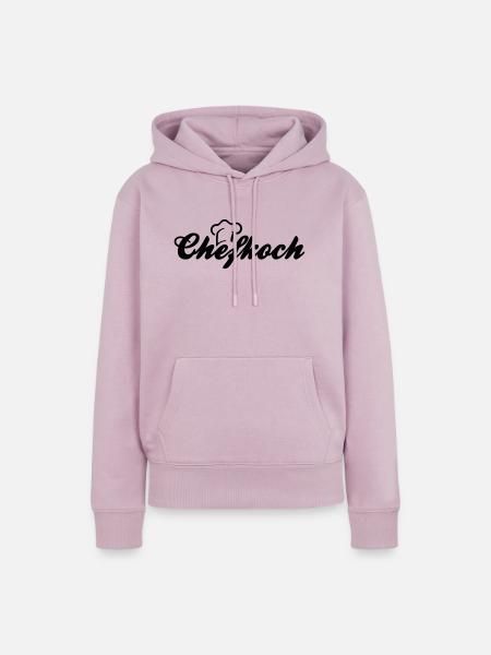 chefkoch - Frauen Premium Bio Hoodie - Altrosa