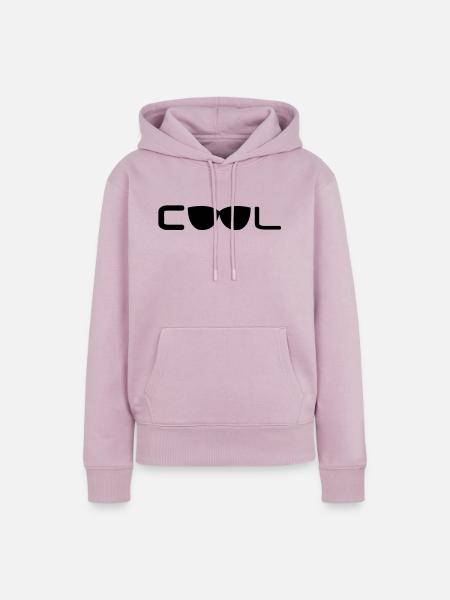 cool - Frauen Premium Bio Hoodie - Altrosa