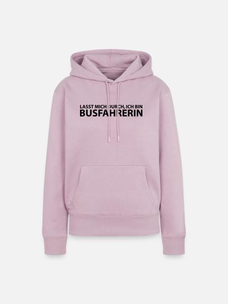 busfahrerin - Frauen Premium Bio Hoodie - Altrosa