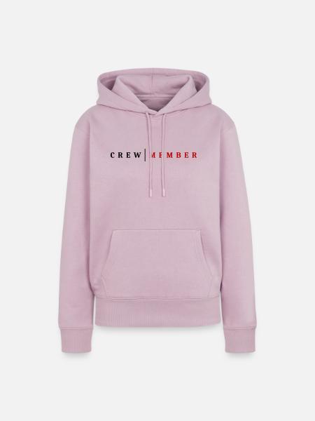Crew Mitglied - Frauen Premium Bio Hoodie - Altrosa