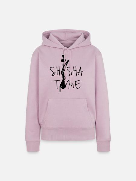 shisha_time - Frauen Premium Bio Hoodie - Altrosa