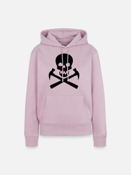 Handwerker - Frauen Premium Bio Hoodie - Altrosa