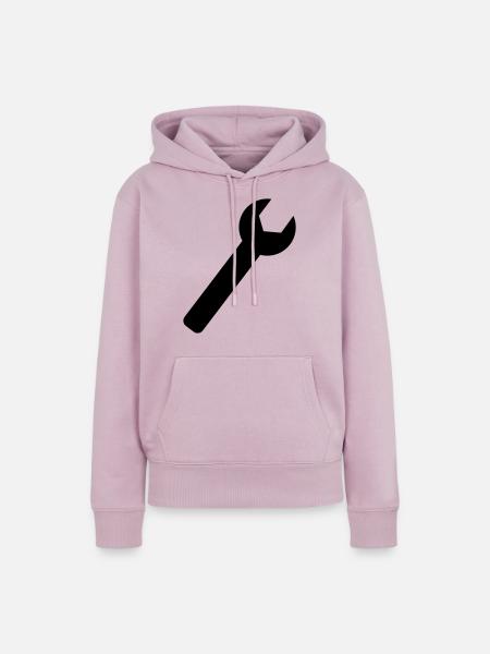 Schraubenschlüssel - Frauen Premium Bio Hoodie - Altrosa