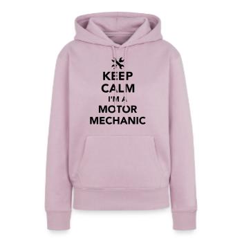 Mechatroniker - Frauen Premium Bio Hoodie - Altrosa - Vorne - Julia (174cm)