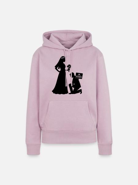 ehepaar - Frauen Premium Bio Hoodie - Altrosa