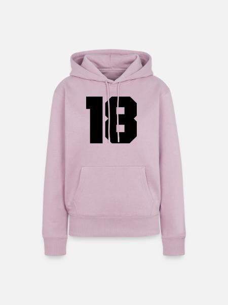 18 - Frauen Premium Bio Hoodie - Altrosa