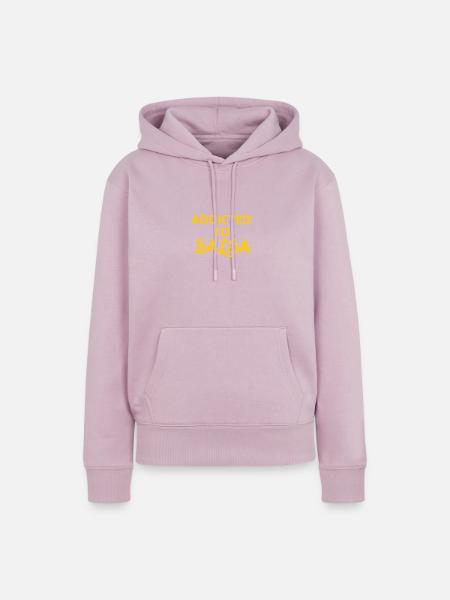 Salsa - Frauen Premium Bio Hoodie - Altrosa