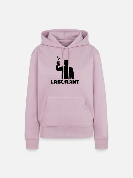 Laborant - Frauen Premium Bio Hoodie - Altrosa