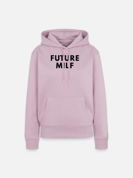 future Mil f - Frauen Premium Bio Hoodie - Altrosa