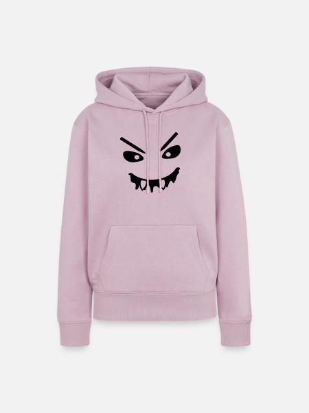 vampir - Frauen Premium Bio Hoodie - Altrosa
