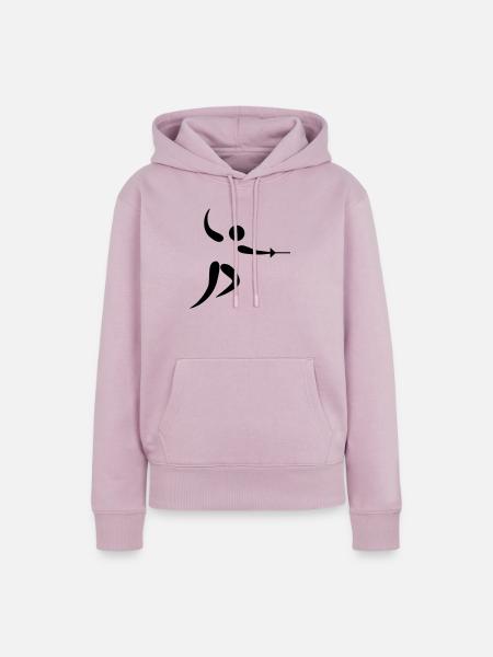 fencing os - Frauen Premium Bio Hoodie - Altrosa