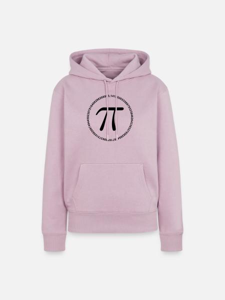 Pi 3.14 Kreis - Frauen Premium Bio Hoodie - Altrosa