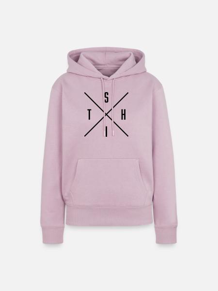 SHIT X - Frauen Premium Bio Hoodie - Altrosa