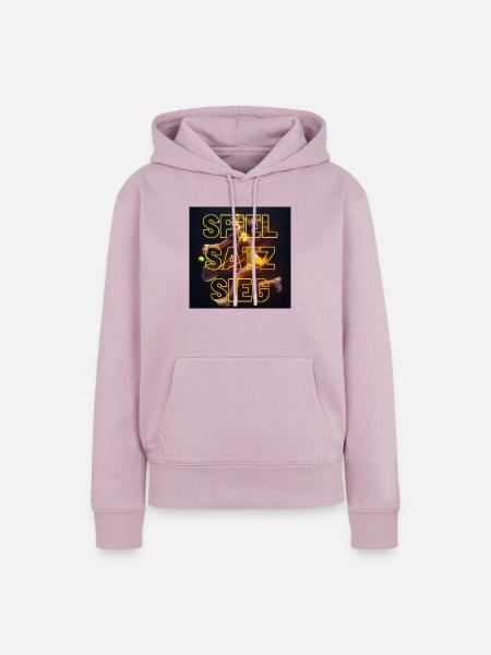 Spiel, Satz und Sieg - Frauen Premium Bio Hoodie - Altrosa