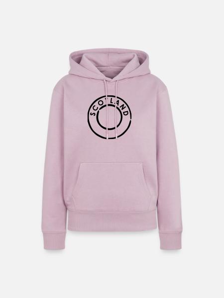 Schottland - Frauen Premium Bio Hoodie - Altrosa