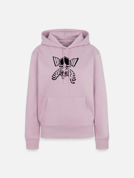 kuckuk - Frauen Premium Bio Hoodie - Altrosa