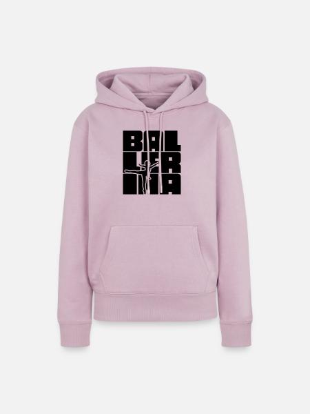 Ballerina - Frauen Premium Bio Hoodie - Altrosa