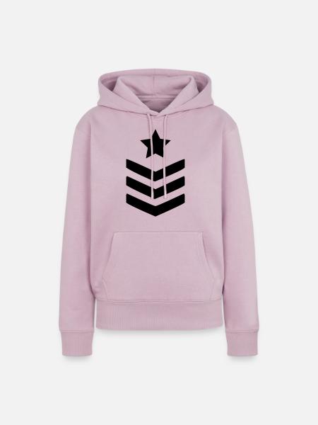 abzeichen - Frauen Premium Bio Hoodie - Altrosa