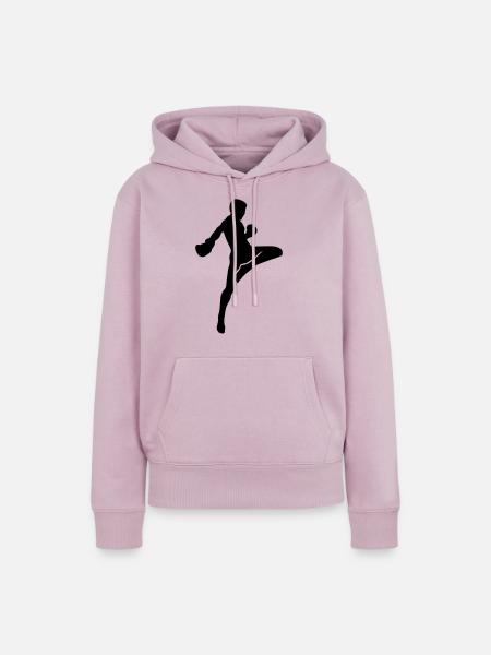 Muay Thai - Frauen Premium Bio Hoodie - Altrosa