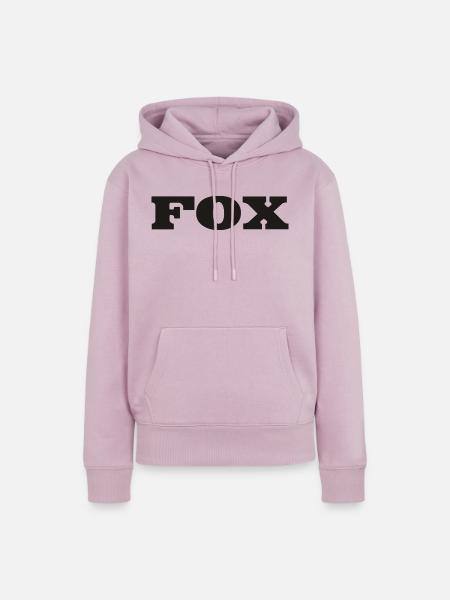 Fuchs Logos - Frauen Premium Bio Hoodie - Altrosa