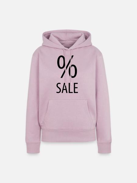 Sale Per Cent - Frauen Premium Bio Hoodie - Altrosa