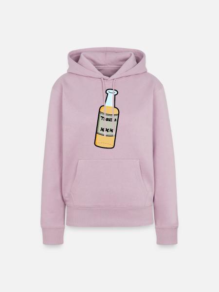 Tequila - Frauen Premium Bio Hoodie - Altrosa