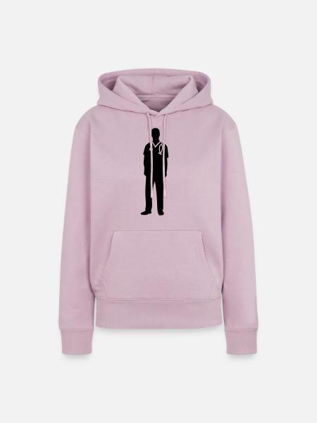 Krankenpfleger - Frauen Premium Bio Hoodie - Altrosa