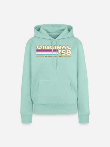 1958 - Frauen Premium Bio Hoodie - Mint 