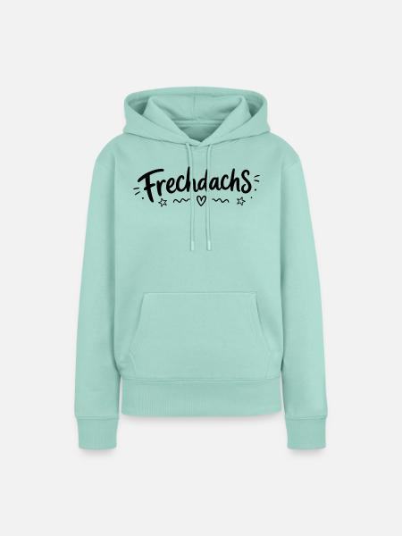 Frechdachs - Frauen Premium Bio Hoodie - Mint