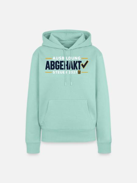 Offiziell Steuerfachkraft – Abschluss 2027 - Frauen Premium Bio Hoodie - Mint