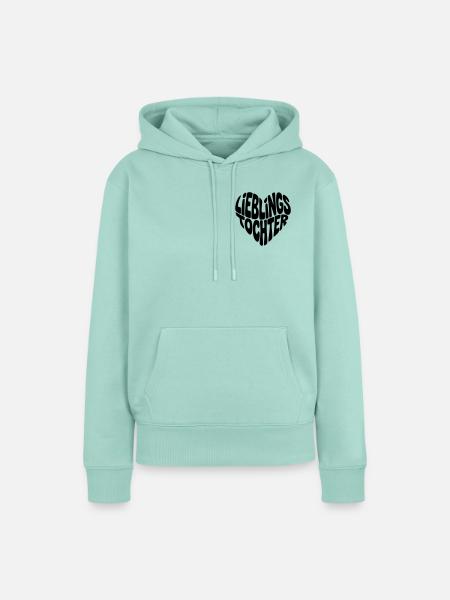 Lieblingstochter - Frauen Premium Bio Hoodie - Mint