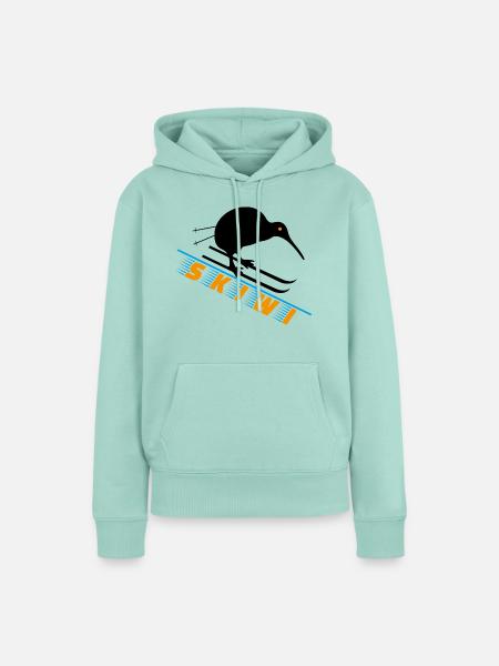 Neuseeland Skiwi hell 01 - Frauen Premium Bio Hoodie - Mint