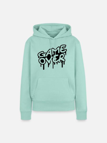 Game Over - Frauen Premium Bio Hoodie - Mint