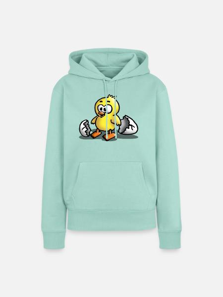 kueken_e - Frauen Premium Bio Hoodie - Mint 