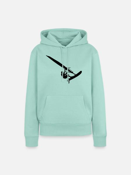 Windsurfer - Frauen Premium Bio Hoodie - Mint