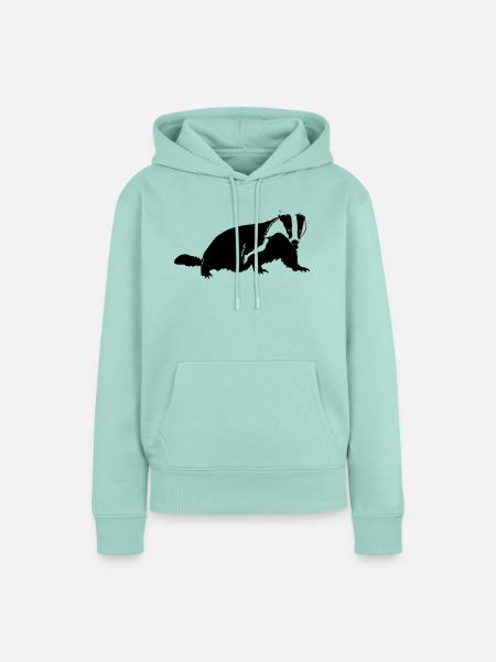 Dachs - Frauen Premium Bio Hoodie - Mint