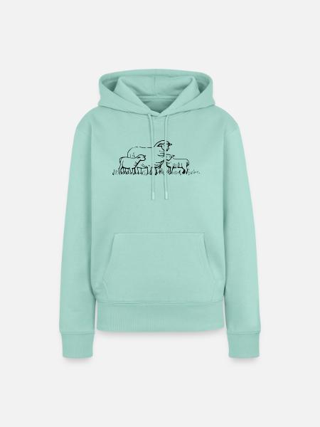 sheep147 - Frauen Premium Bio Hoodie - Mint