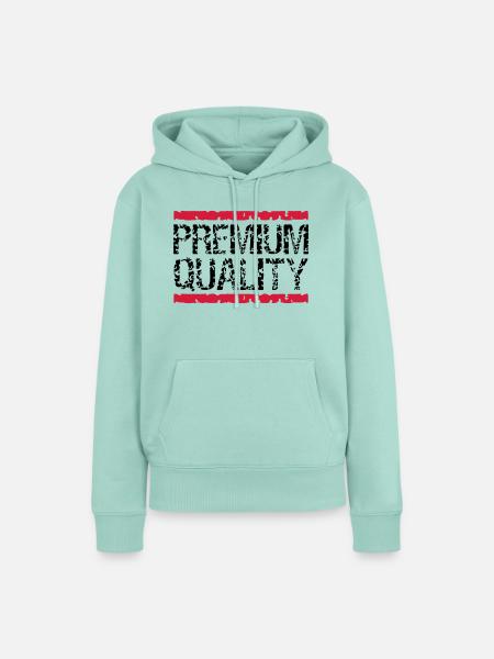 Cool Premium-Quality Logo-Design - Frauen Premium Bio Hoodie - Mint