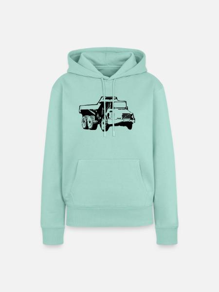 Articulated Dump Truck - Frauen Premium Bio Hoodie - Mint 