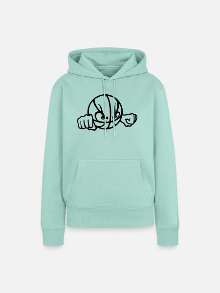 bad_basketball - Frauen Premium Bio Hoodie - Mint 