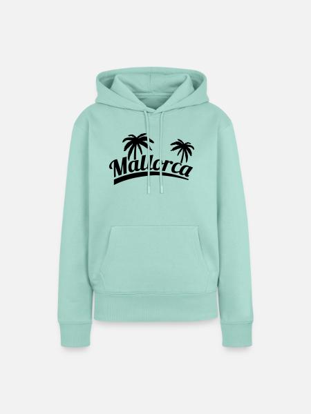 mallorca_f1 - Frauen Premium Bio Hoodie - Mint 
