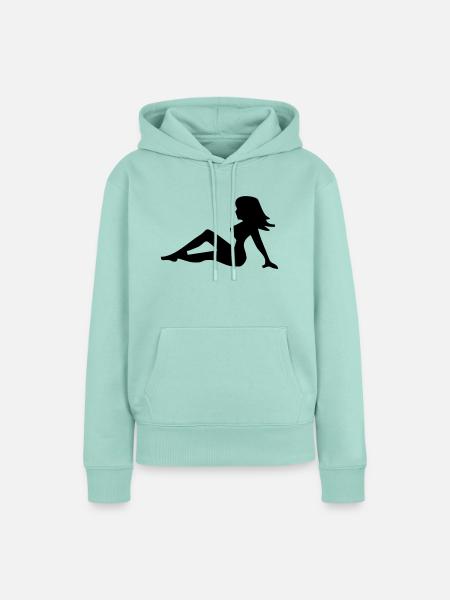 Sexy Mädchen - Frauen Premium Bio Hoodie - Mint