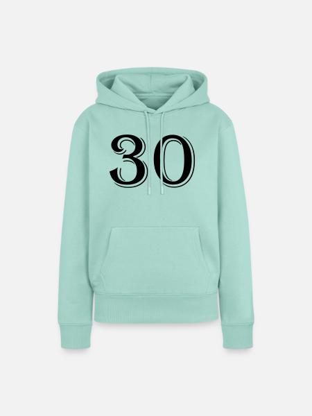 30 - Frauen Premium Bio Hoodie - Mint