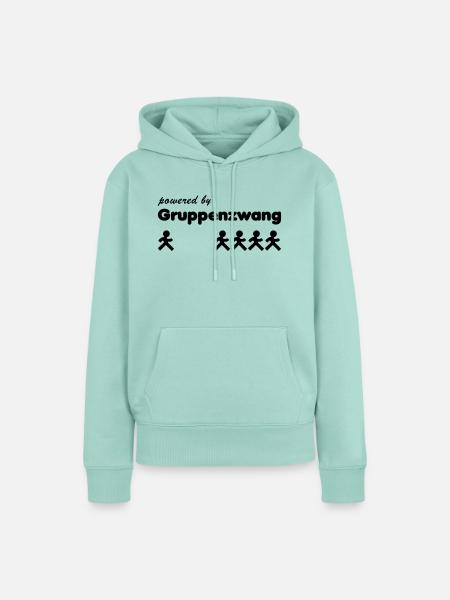 Gruppenzwang - Frauen Premium Bio Hoodie - Mint