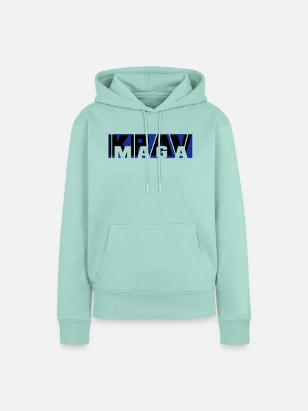 krav_maga_vec_2 de - Frauen Premium Bio Hoodie - Mint
