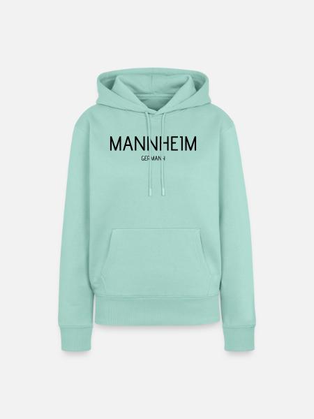 Mannheim - Frauen Premium Bio Hoodie - Mint
