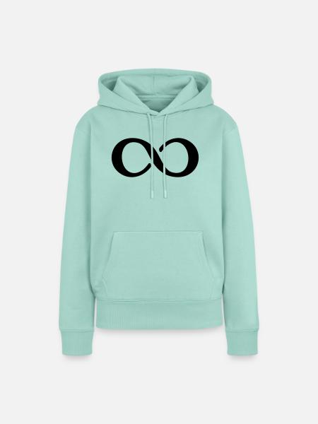 Symbol Unendlichkeit - Frauen Premium Bio Hoodie - Mint 