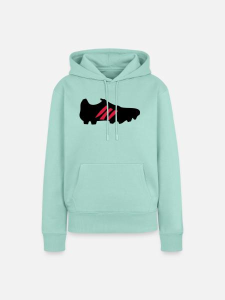 Fußball - Frauen Premium Bio Hoodie - Mint