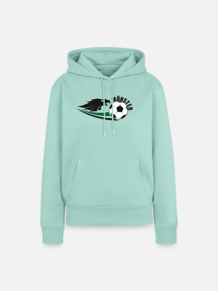 Münster Fußball - Frauen Premium Bio Hoodie - Mint