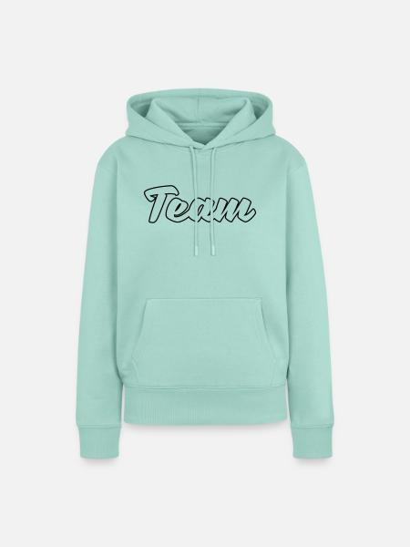 team - Frauen Premium Bio Hoodie - Mint